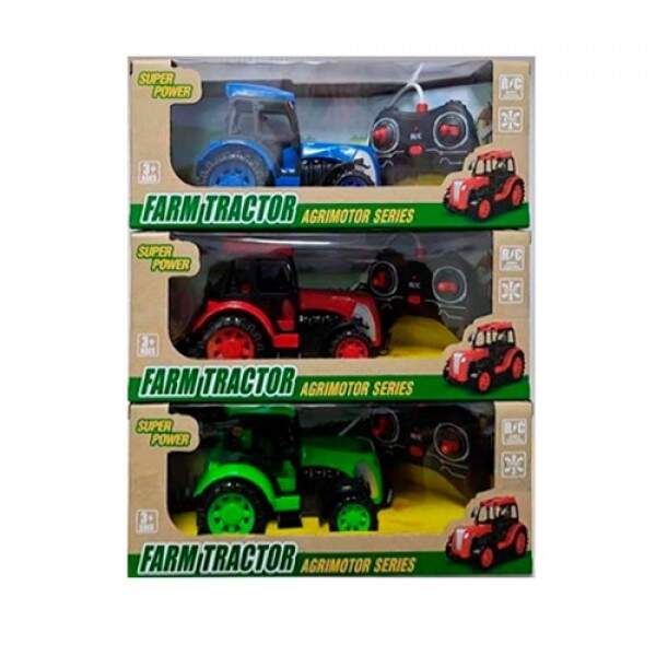 Трактор CR1922 (24шт) р/в, акум, 20см, USBзар, 3 кольори, в кор-ці, 31,5-12,5-13,5см (шт.)