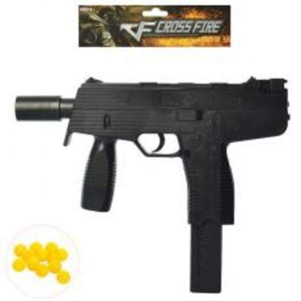 Автомат M30-1 (108шт) 26см, на пульках, в кульку, 19-33-3см (шт.)