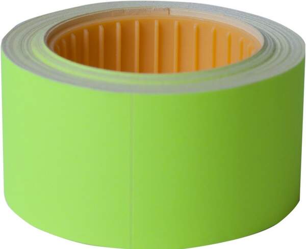 Цінник 30*40мм,  (150шт, 4.5м), прямокутний, зовнішня намотка, жовтий BM.282113-08 ( 10/200шт) (шт.)