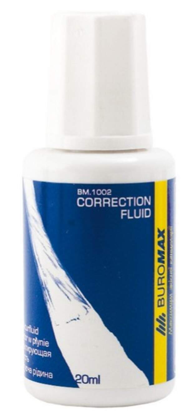 Корегуюча рідина з пензликом 20мл, JOBMAX BM.1002 (10/240шт) (шт.)