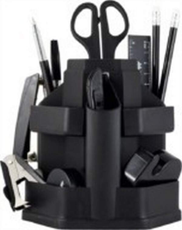 Набір настільний, JOBMAX 16 предметів, оберт. 360 BM.6302-01 ( 1/24шт) (шт.)