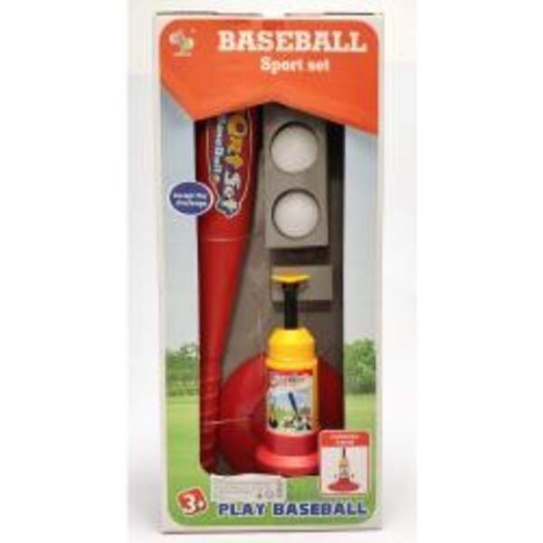 Гра MR 0530 (24шт) бейсбол, біта 52см, м'яч 5,4см3шт, пусковий пристрій21см, в кор-ці, 24-54-10см (шт.)