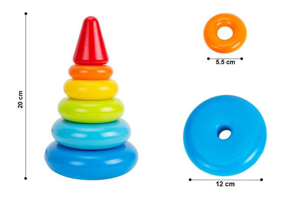 Іграшка "Пірамідка ТехноК", арт.6863 (шт.)