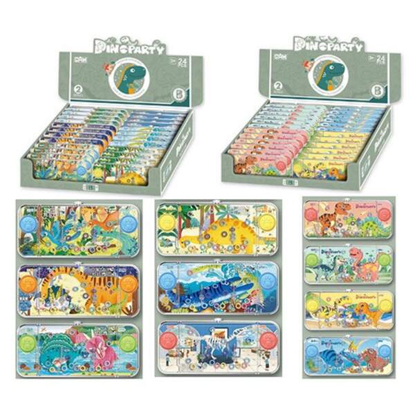 Гра водяна 2586B-A24-L24 (192шт) динозавр, 16см, 2види, 24шт(мікс) у дисплеї, 34,5-8-27,5см (шт.)