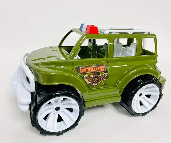 Іграшка дитяча "Позашляховик класичний малий арт.324 вiйськовий Бамсік (шт.)