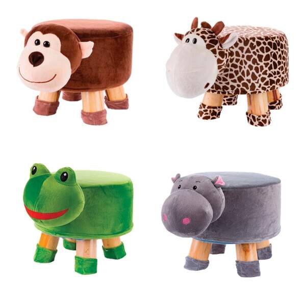 Пуф дитячий PC-0001 тварини 36*28см 6в.1,8кг /12/ (шт.)