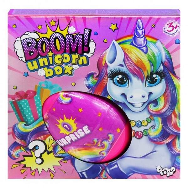 Креативна творчість "Boom! Unicorn Box" укр (6) BUB-01-01U (шт.)