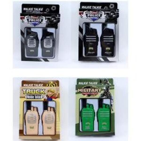 Рація 898-1-2-3-4 (60шт) 2шт, 20см, звук, 4 види, на бат-ці, кор, 18-27-4см (шт.)