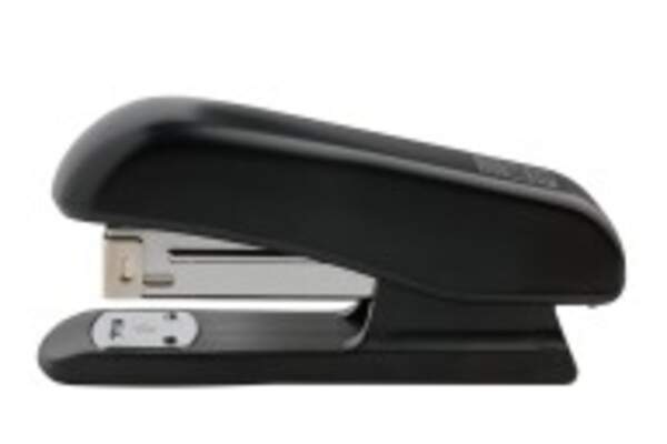 Степлер пластиковий до 20арк. (скоби №24, 26), чорний BM.4212-01 (1/12/144шт) (шт.)