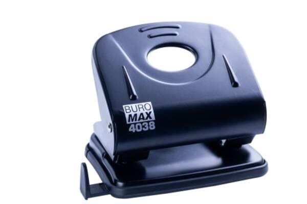 Діркопробивач металевий (до 30арк.), чорний BM.4038-01 (шт.)