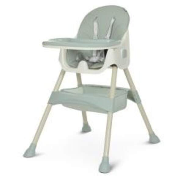 Стільчик M 4136-2 Olive (1шт) для годування, складається, 5-ти точ, в 95-д76-ш61см, екошкіра, оливк, (шт.)