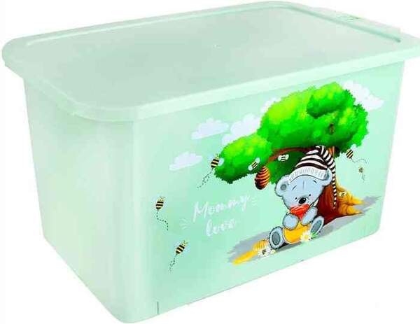 Контейнер для іграшок Mommy love (чайне дерево) АС 49162000 (шт.)