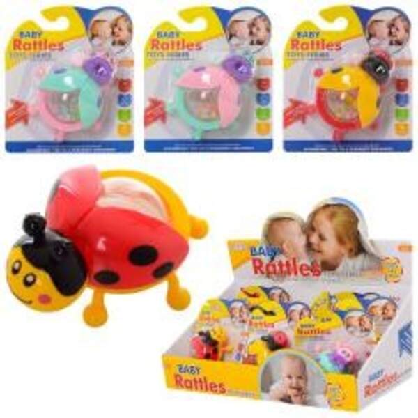 Брязкальце 8356B-1-4 (144шт) сонечко, 10см, 9шт(2колір) в дисплеї, 41-16-18см (шт.)