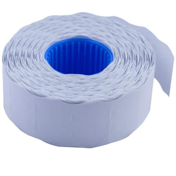 Цінник 26*16мм (1000шт, 16м), фігурний, внутрішня намотка, білий BM.281203-12 (10/200шт) (шт.)