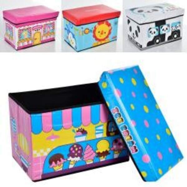 Кошик для іграшок MR 0637 (20шт) ящик, коробка, 40-25-25см, 4види, у кульку, 41-25-3,5см (шт.)