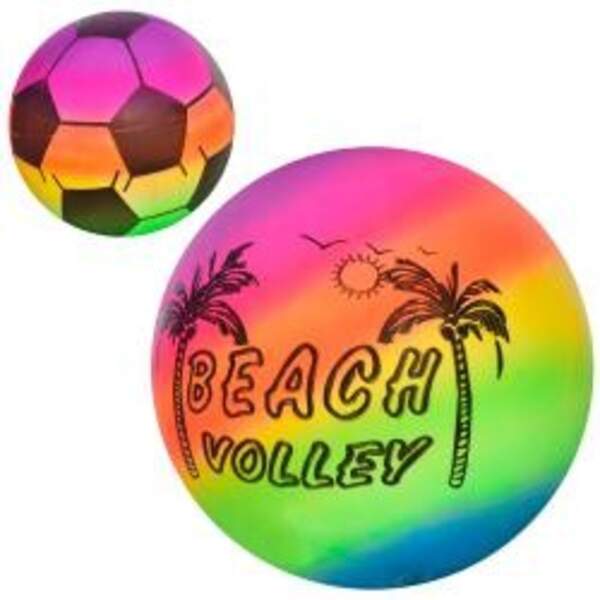 М'яч дитячий MS 0919-1 (120шт) 9 дюймів, ПВХ, 57-63г, 2 види (шт.)