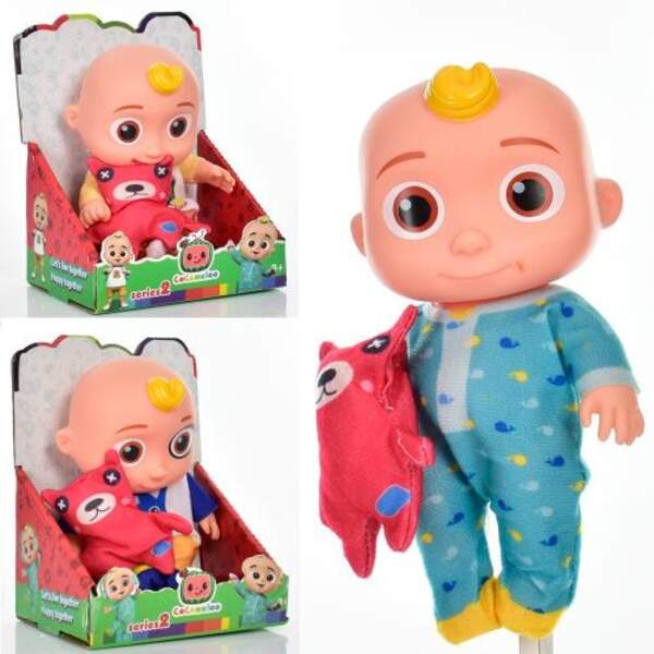 Лялька 3666-158 (36шт) пупс, 19см, іграшка, звук-англ, муз, 3в(мульт), бат-таб, в кор-ці, 14-18-10,5 (шт.)