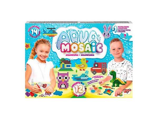 Креативна творчість "Aqua Mosaic" малий набір (12) AM-01-03 (шт.)