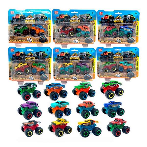 Набір машинок SQ80788-1 (48шт) 2шт, 6,5см, 6видів, на листі, 20-16-7см (шт.)