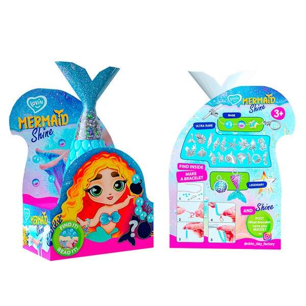 Mermaid Shine Blue TM Lovin Іграшка-антистрес 250 мл 80131 (28 шт) (шт.)