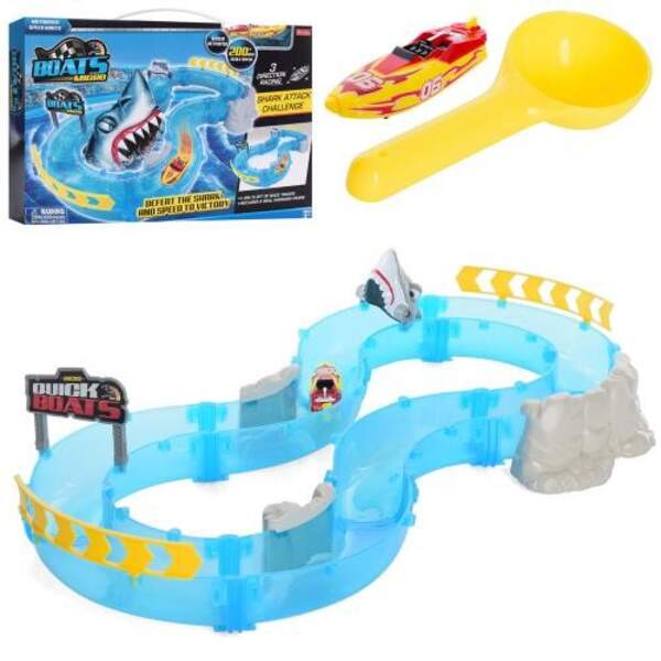 Катер 4460 (12шт) 9см, водяний трек 180см, бат(таб), у кор-ці, 48,5-32,5-8см (шт.)