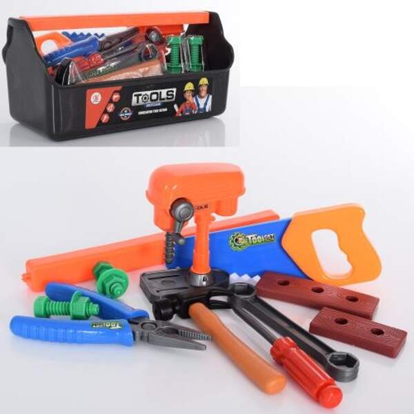 Набір інструментів BB8028-AB (48шт) пила, плоскогубці, викрутка, 2 види, у слюді, в ящику, 29-13-13с (шт.)