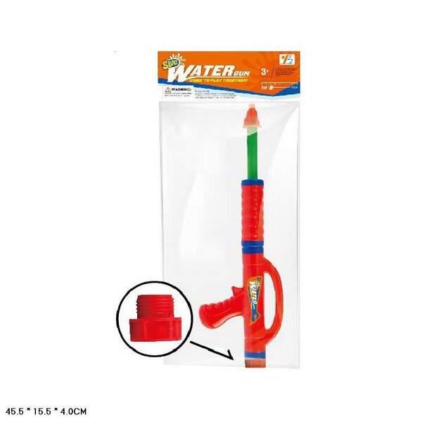 Водяний пістолет арт. YS330 (96шт/2) з насосом 28*7*14 см, 2 кольори у пакеті (шт.)