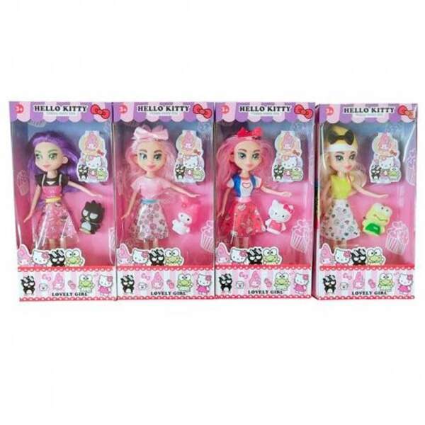 Лялька DL229 (84шт) HK, 22см, фігурка (4,5см), 4 види, у коробці, 28-14-5см (шт.)