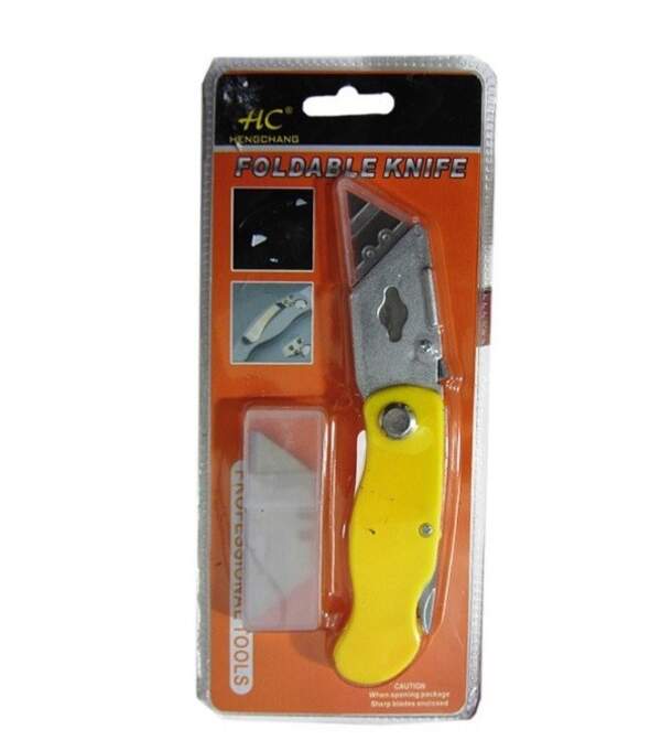 Ніж канцелярський Foldable knife №5503 (12шт/упак) (шт.)