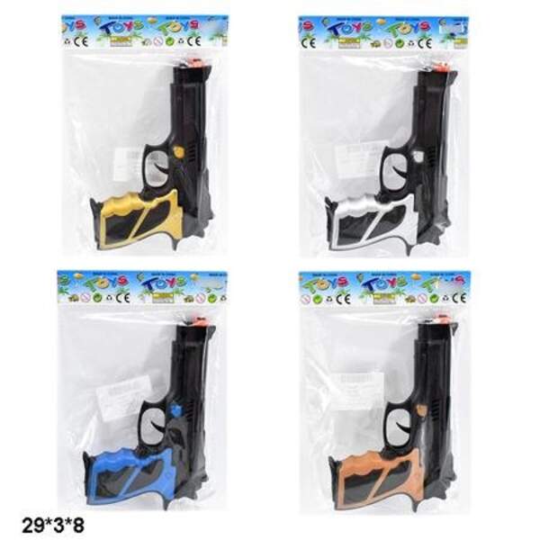 Пістолет 42/45/48/51 тріскачка 4кол.кул.29*3*8 /504/ (шт.)