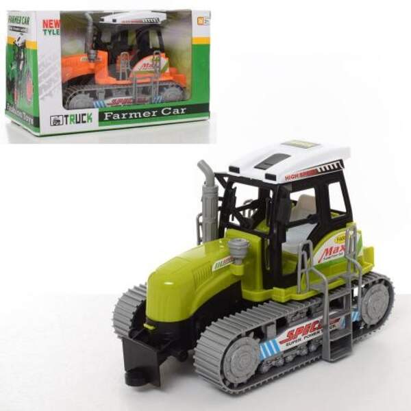 Трактор 668A (72шт) інер-й, 20см, 2 кольори, в коробці, 21,5-13-12см (шт.)