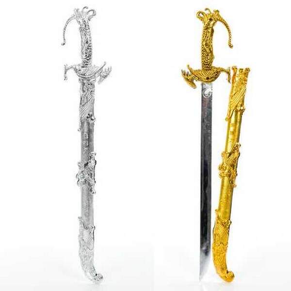 Шпага BJ868 (180шт) 51см, 2 кольори, в кульку, 13-53,5-2см (шт.)