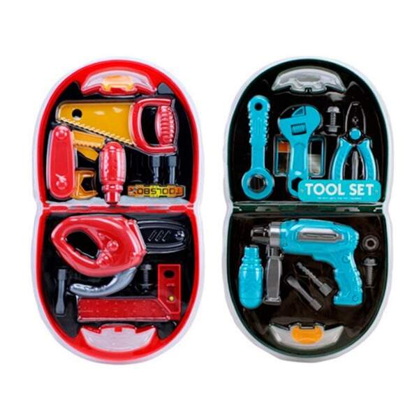 Набір інструментів 6662-1-6663 (30шт) 10 предметів, у валізі, 2 види, у слюді, 24-43-4см (шт.)