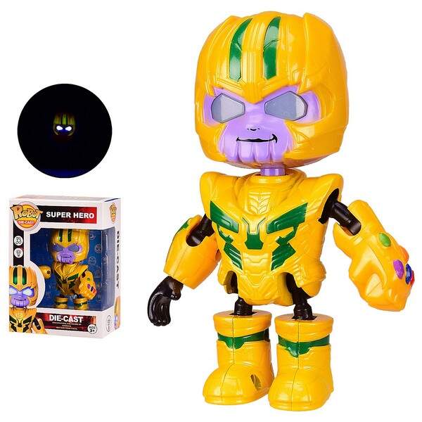 Робот арт.RB006 (96шт/2) бат., світло, звук, короб. 15*11*7см (шт.)