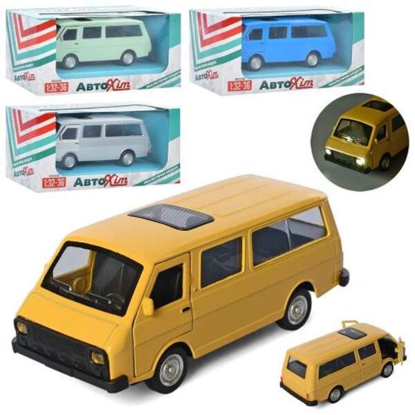 Машина M 5668 (48шт) 1:32, метал, інер, 12см, гум.кіл, відкр. (шт.)