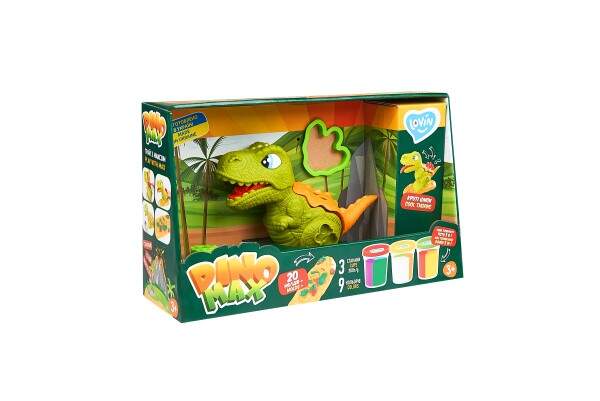 Dino Max ТМ Lovin Набір для ліплення з тістом 41173 (4 шт) (шт.)