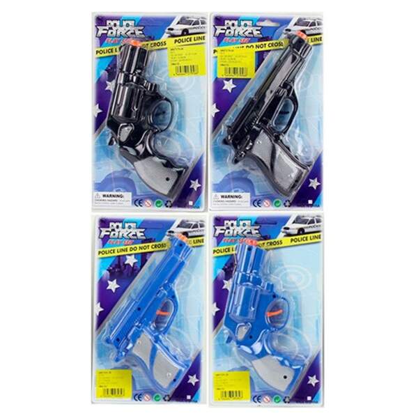 Пістолет 02-3-H3 (288шт) 22 см, 2 види (2 кольори) на листі 26-15-4см (шт.)