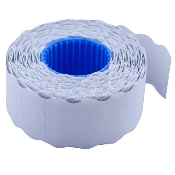 Цінник 26*12мм (1000шт, 12м), фігурний, внутрішня намотка, білий BM.281202-12 (10/200шт) (шт.)