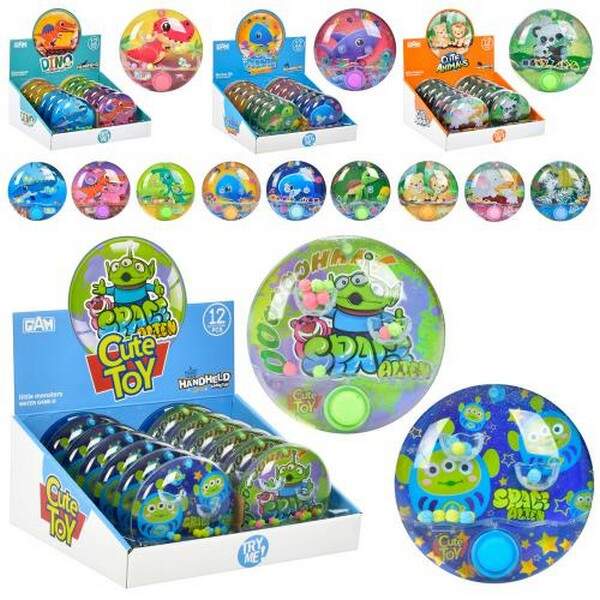 Гра водяна 2586D-B-I-K-L12 (72шт) 10см, 4 види, 12 шт (4 види) в дисплеї, 24-20-10,5см (шт.)