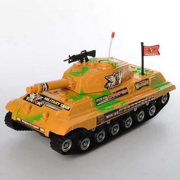 Танк 2388 (24шт) інер-й, 34см, рухомий корпус, в кульку,34-13-15см (шт.)