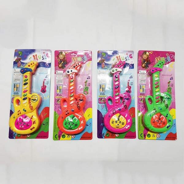 Гітара арт. 5985A-3 (360шт/2) 4 кольори мікс,планшет. 28см (шт.)