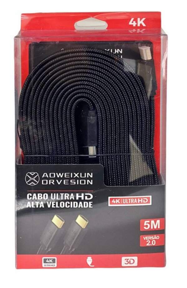 662-6 Кабель 4K Ultra HD   HDMI на  5M F-247/80 (шт.)