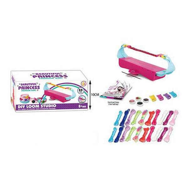 Набір для творчості 868-98 (30шт) верстат для плетіння, нитки, в корці, 24-10-7,5см (шт.)