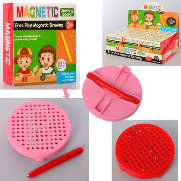 Дошка-мозаїка 380-12A (72шт) магнітна, 120дет, 24шт(1вид) в дисплеї, 33-21-11см (шт.)