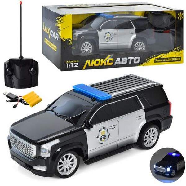 Машина M 4932 (12шт) 31см, р/в, акум, USBзар, 1:12, світло, звук, гумові колеса, в кор-ці, 44,5-17-1 (шт.)