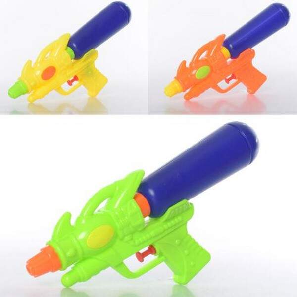 Водяний пістолет MR 0565 (192шт) розмір середній, 25см, 3 кольори, в кульку, 15-25-4см (шт.)