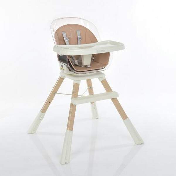 Стільчик ME 1104 TWIST Pink (1шт) для годування, 360град., регулюван. висоти, рожевий (шт.)