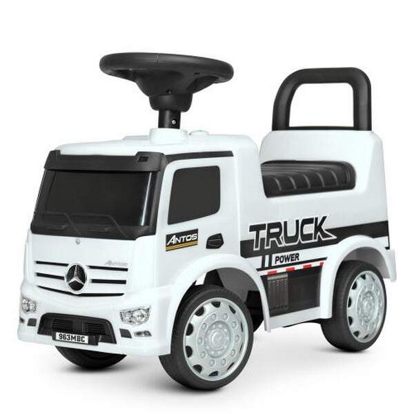 Каталка-толокар 656-1 (1шт) звук, світло,  на бат-ці, в кор-ці, білий (шт.)