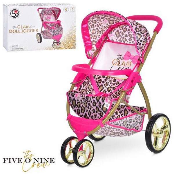 Коляска T731032 (4шт)50-39-61см, для ляльки, метал,прогулянкова, в кор-ці 53-34-12см (шт.)