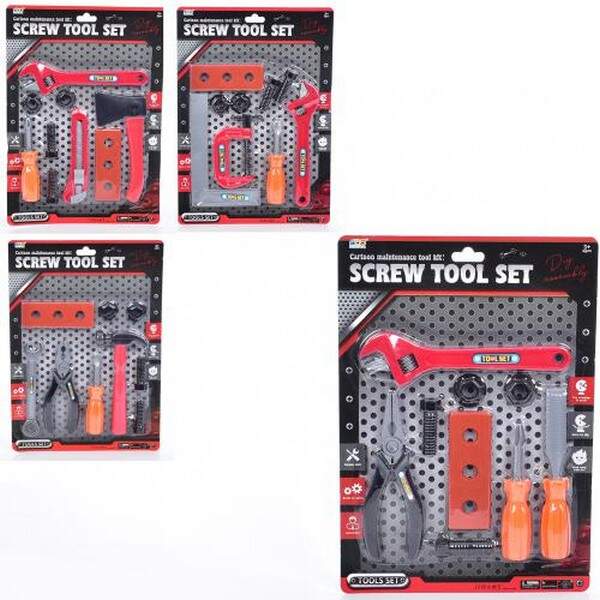 Набір iнструментів 666-0005-06 (96шт)9 предметів,4 види, на листі 34-24-4см (шт.)